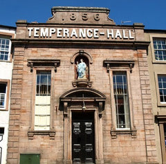 Outside of Temperance Hall