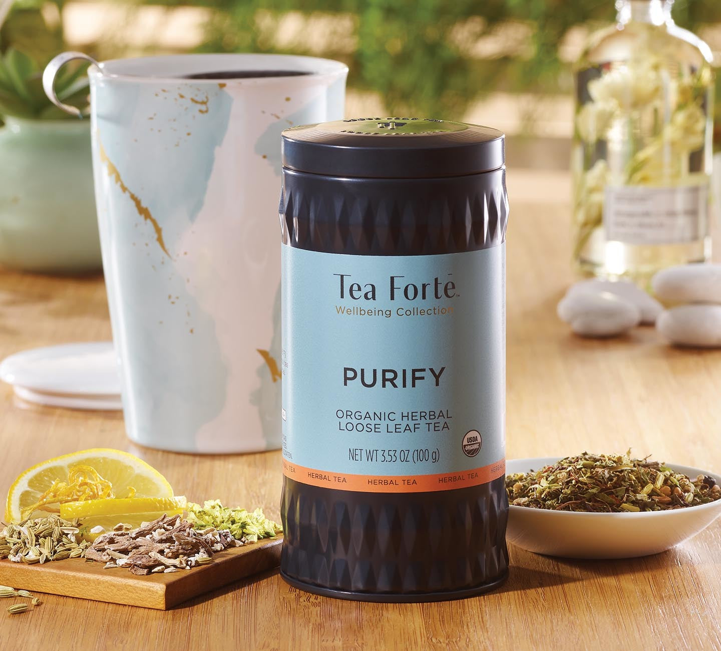urify Loose Tea Canister and a Wellbeing KATI Steeping Cup