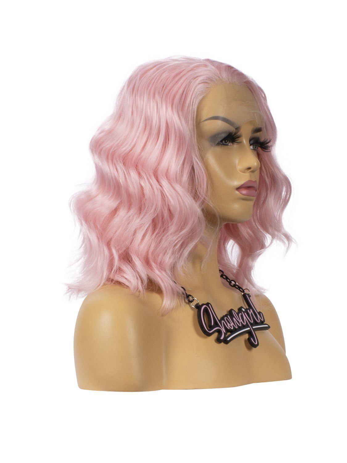 Showgirl Wigs: Mandy - Pink (Wigs) | The Showgirl Shop