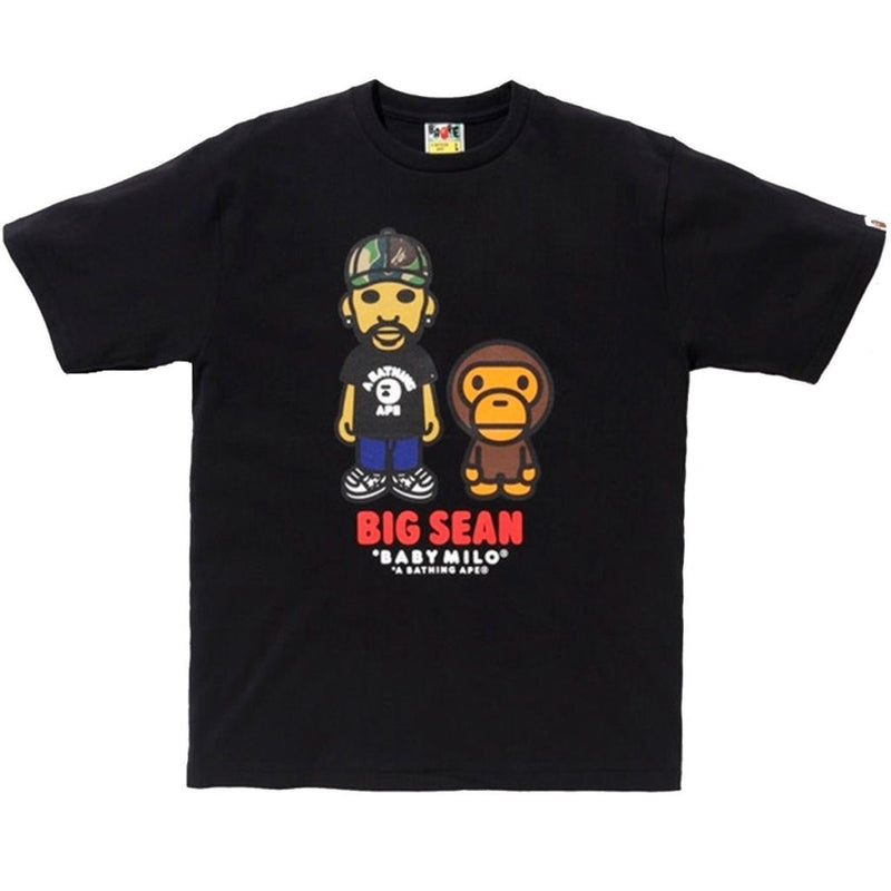 BAPE x Big Sean Baby Milo Tee Black