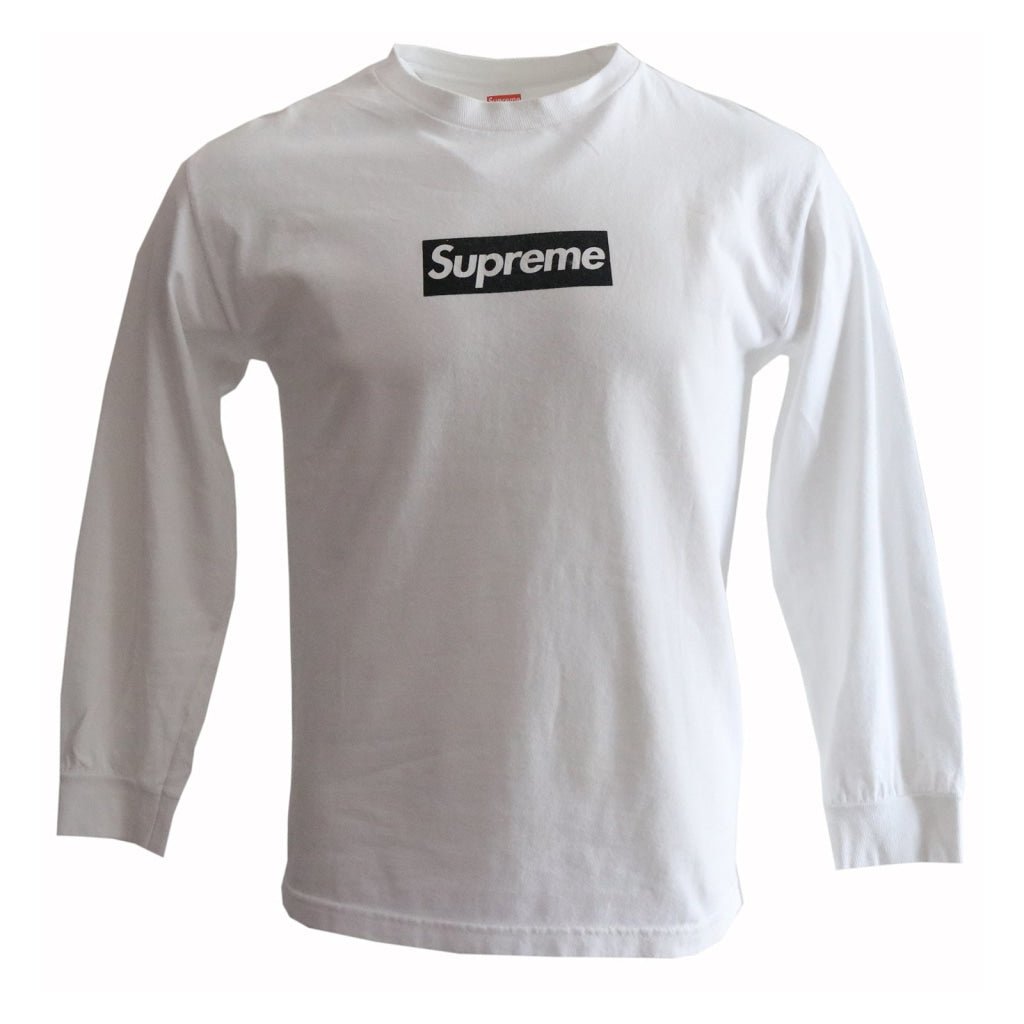 Supreme Box Logo L/S Tee White | museosdelima.com