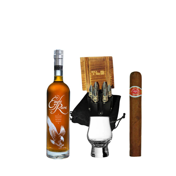 Eagle Rare Bourbon Whiskey Dram Bullet Gift Set 750ml