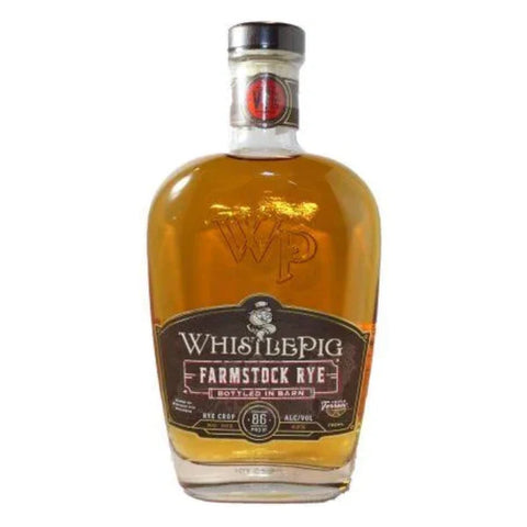 whistlepig farmstock rye whiskey 750 ml