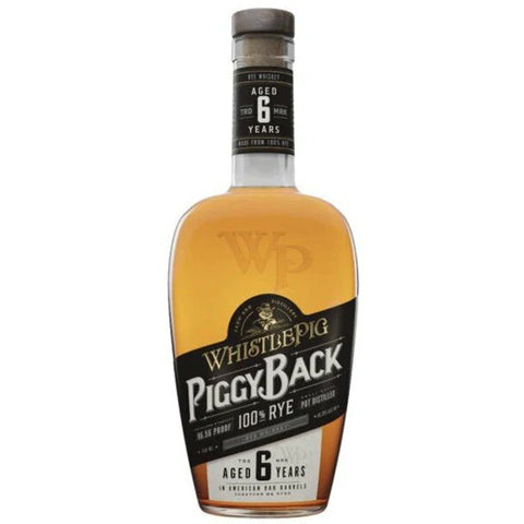 Whistle Pig Piggyback 6 Year Rye Whiskey 750ml