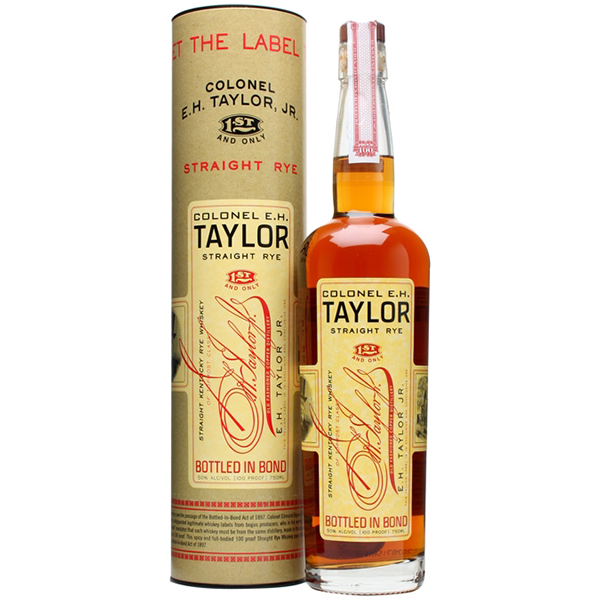 EH Taylor Straight Rye Kentucky Bourbon 750ml