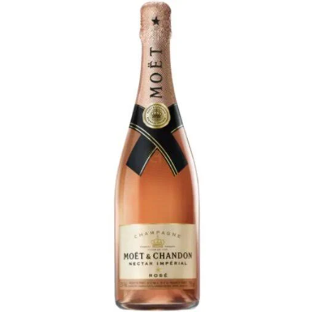 Moet and Chandon Nectar Imperial Rose Champagne 750ml