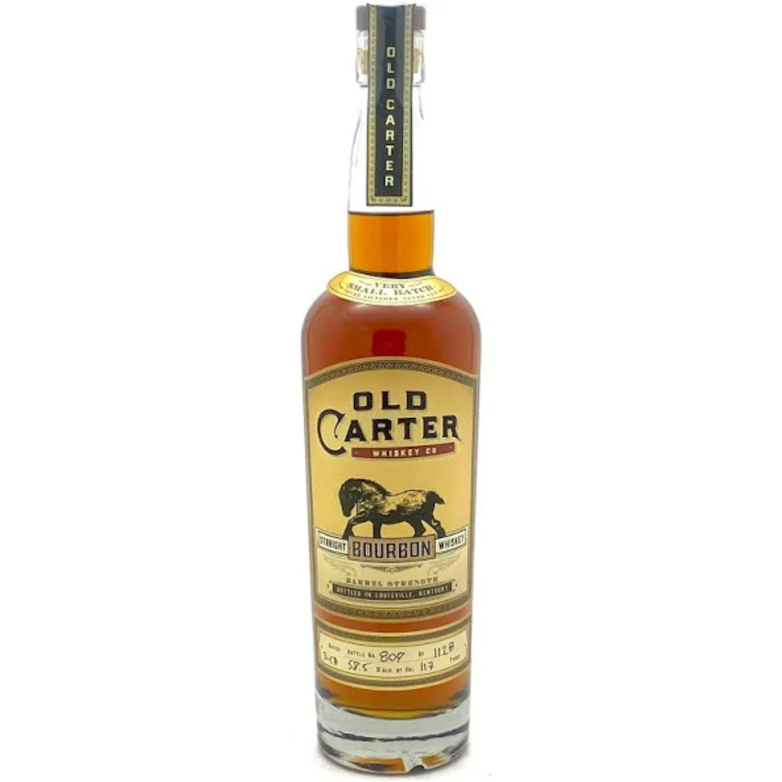 Old Carter American Straight Whiskey 750ml