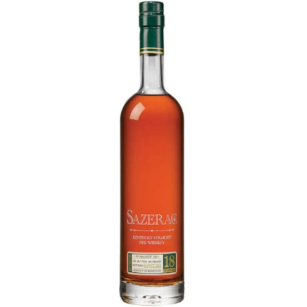 Sazerac Rye 18 Year Straight Rye Whiskey 2022 Release 750ml