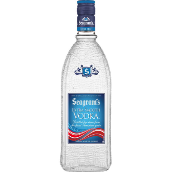 Seagram's Vodka Extra Smooth 750ml