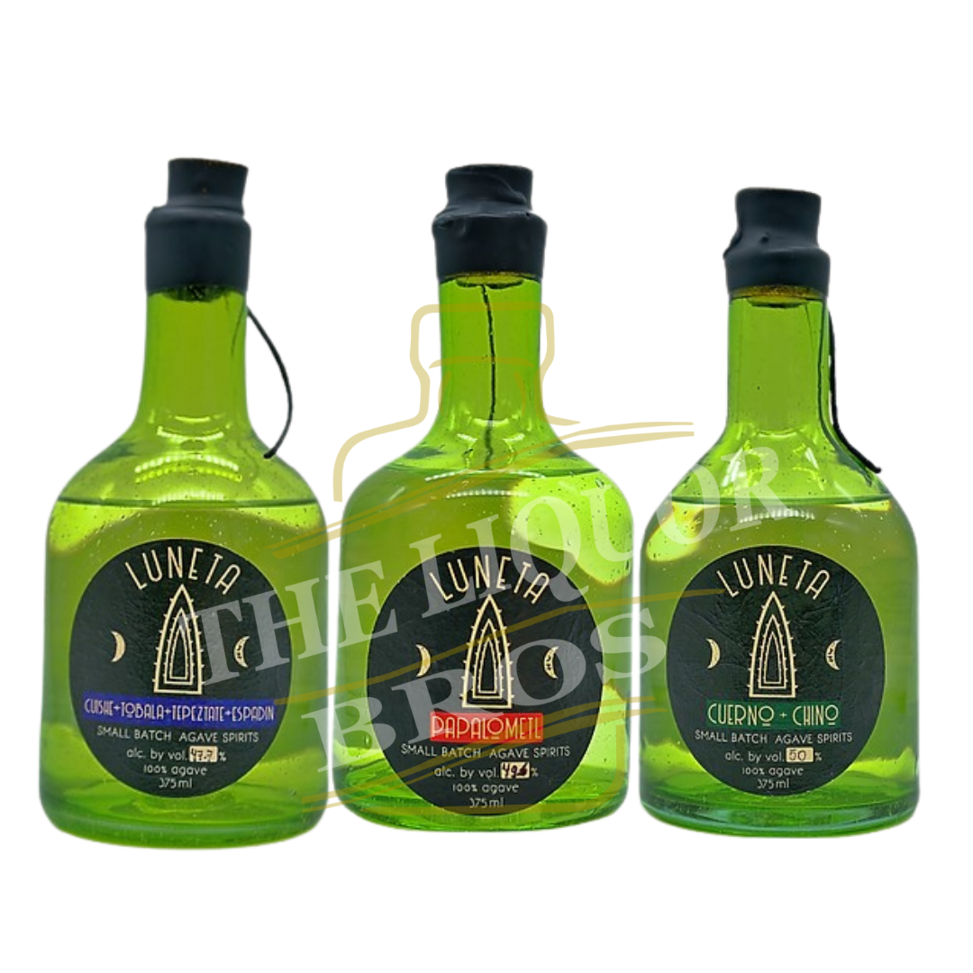 Luneta Small Batch Agave Spirits Mezcal Combo 375ml