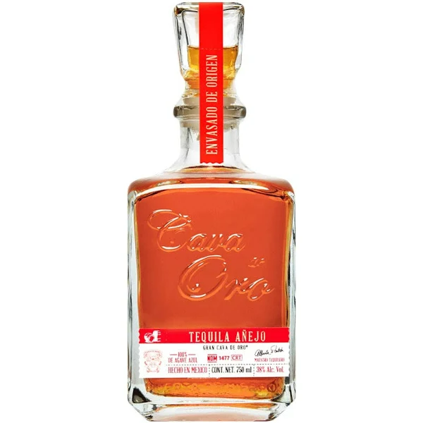 Cava De Oro Anejo Tequila 750ml