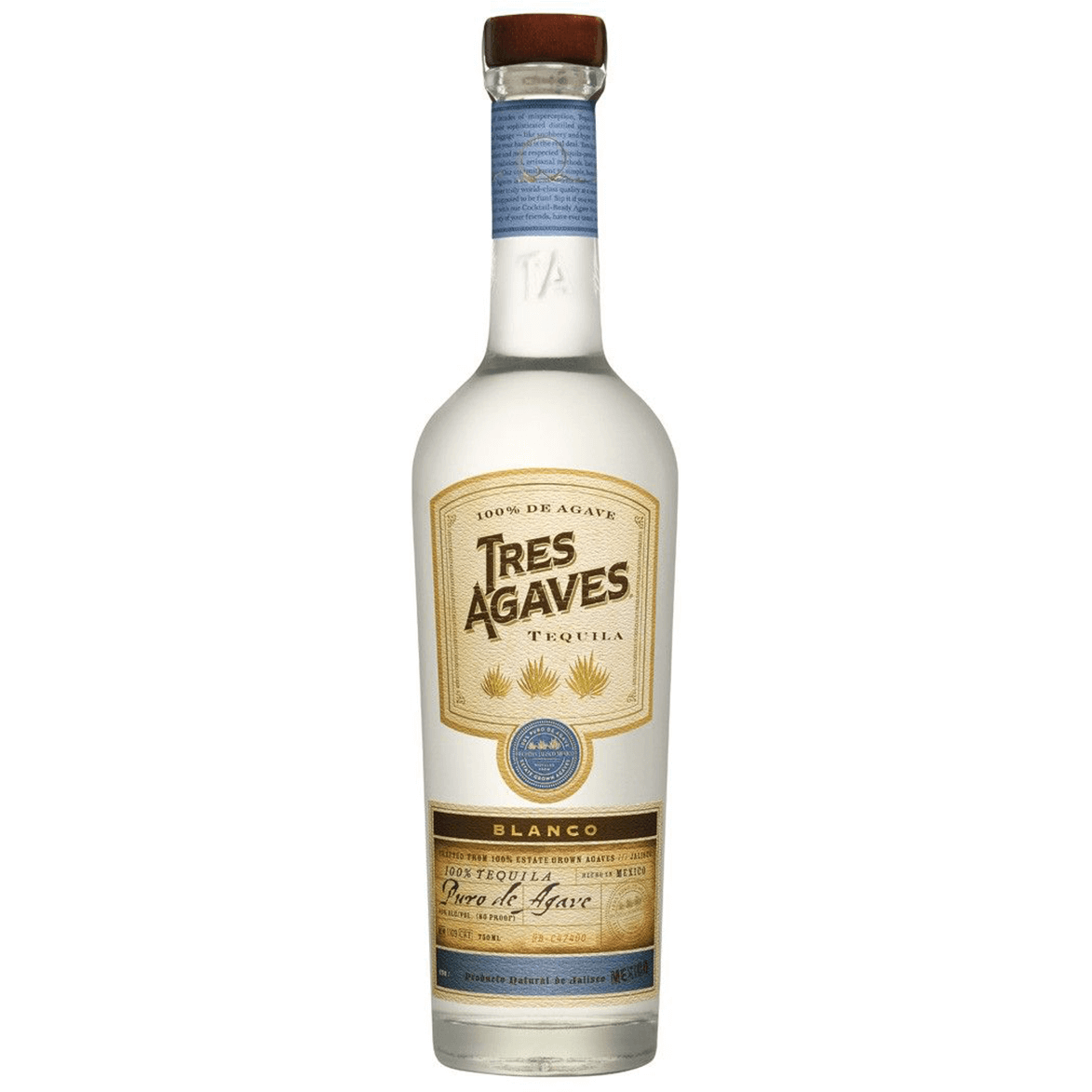 Tres Agaves Blanco Tequila 750ml