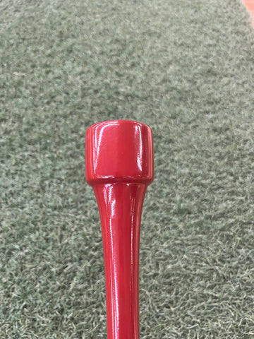 Puck knob on a bat