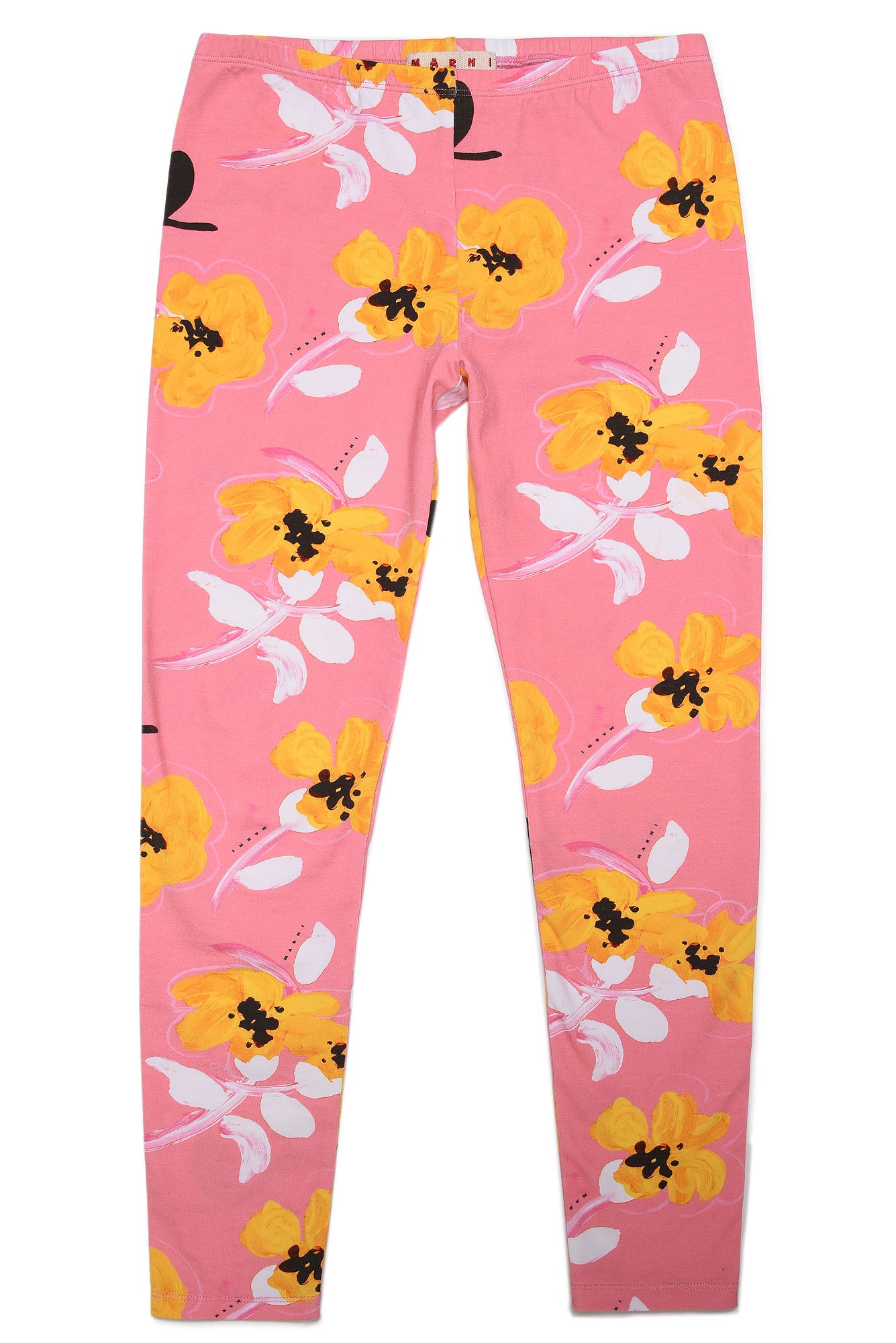 MARNI ALL-OVER FLOWER PRINT PANTS