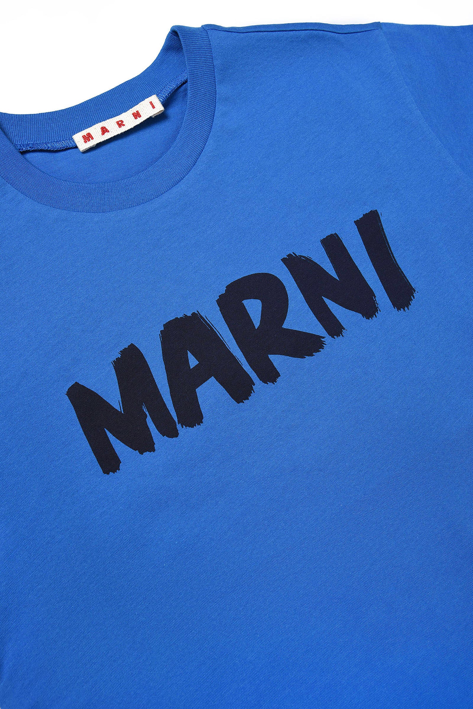 ホワイト 【MARNI】マルニ【LOGO PRINT HOODIE SHIRTS】シャツ