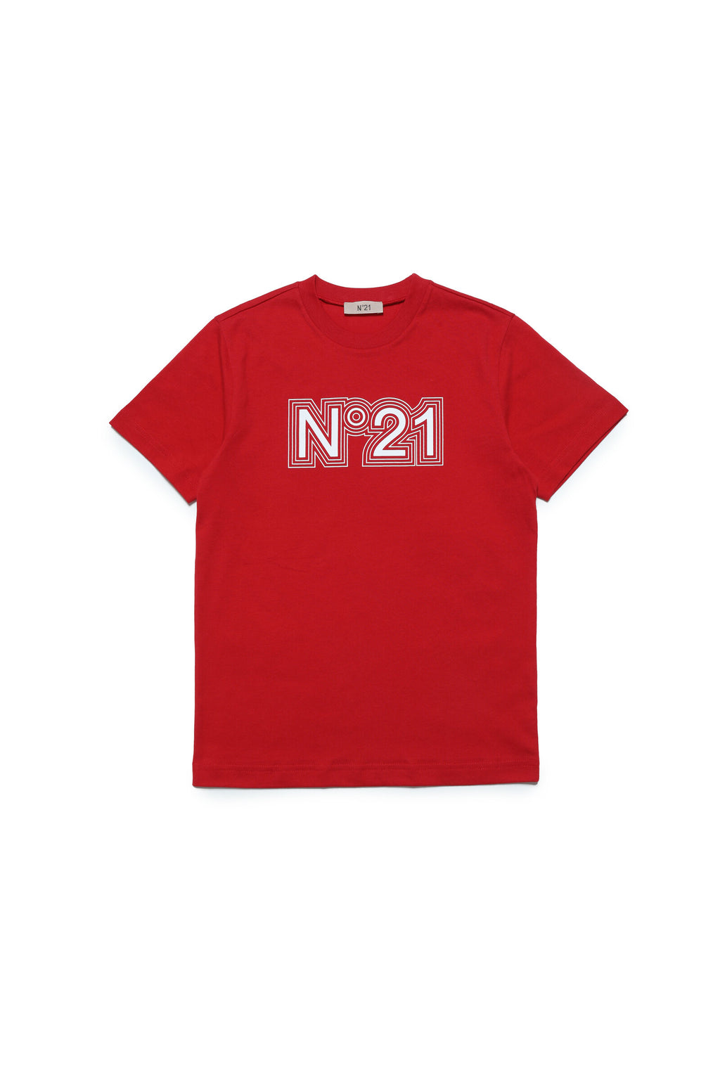 Marni kid crew-neck T-shirt in jersey with logo | BRAVE KID