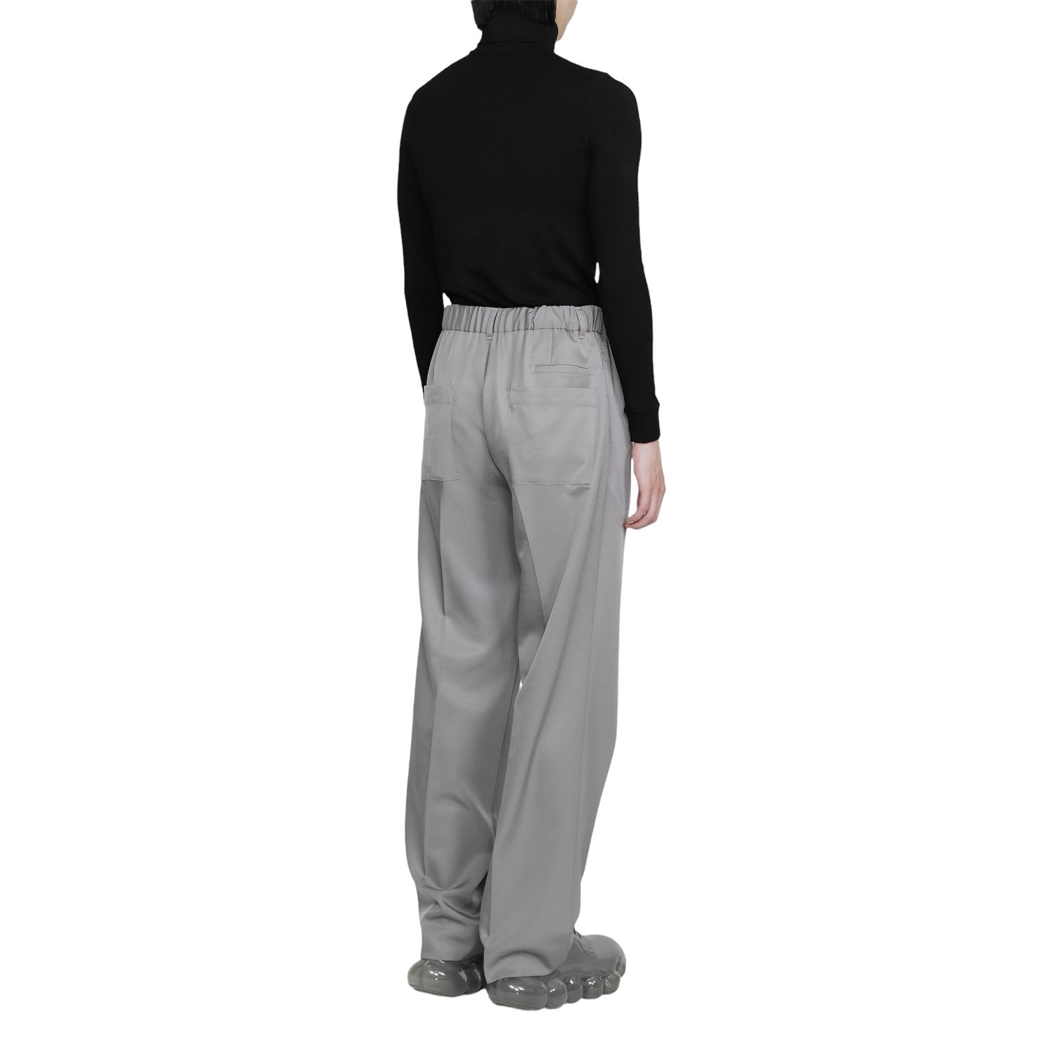 QUINN / Wide Tailored Pants / black – th products