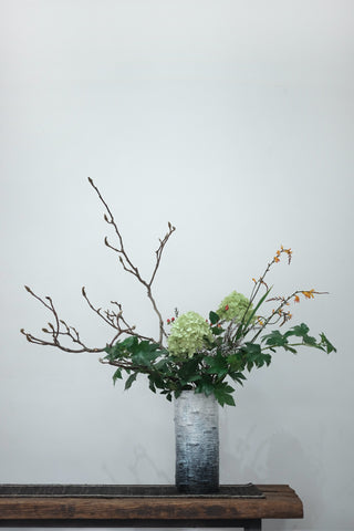 Thelma Paris - exemple de composition florale japonaise - ikebana