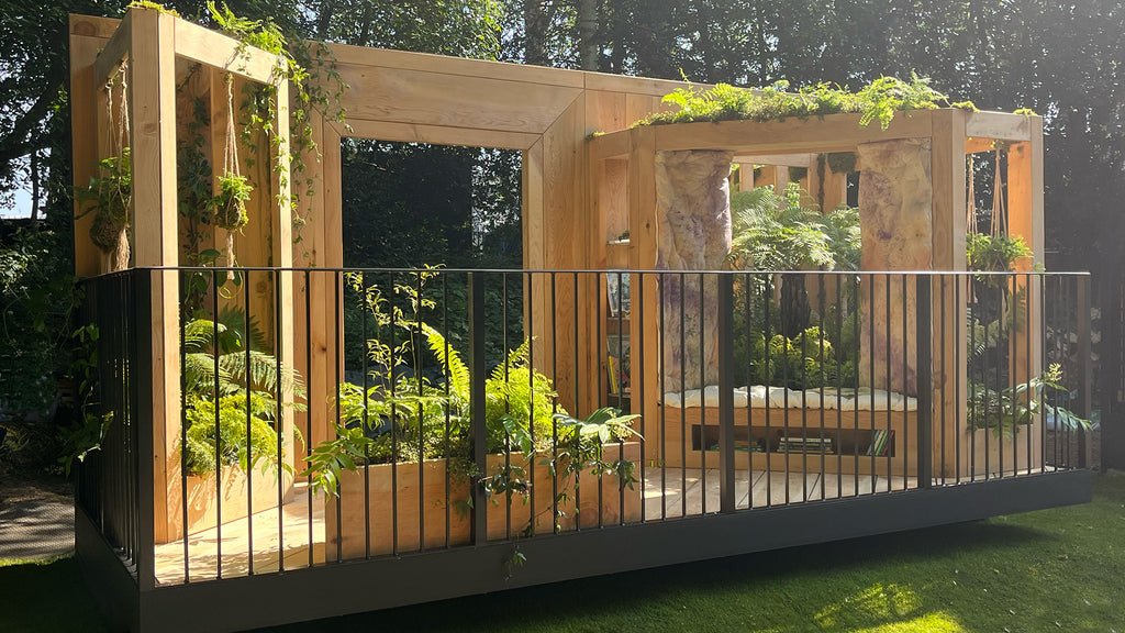 Balcony garden design at Chlesea flower show