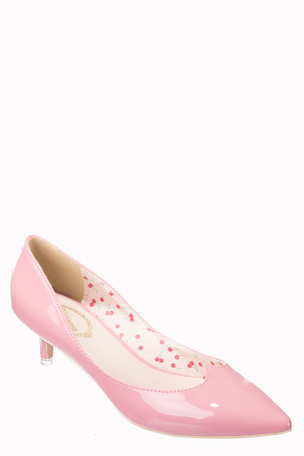 Vilma Pink Kitten Heels | Natasha Marie 