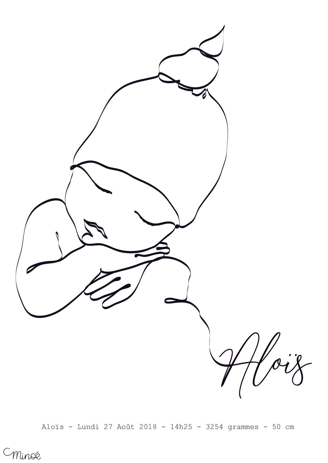 Illustration De Naissance Bebe 4 Hey Minoe