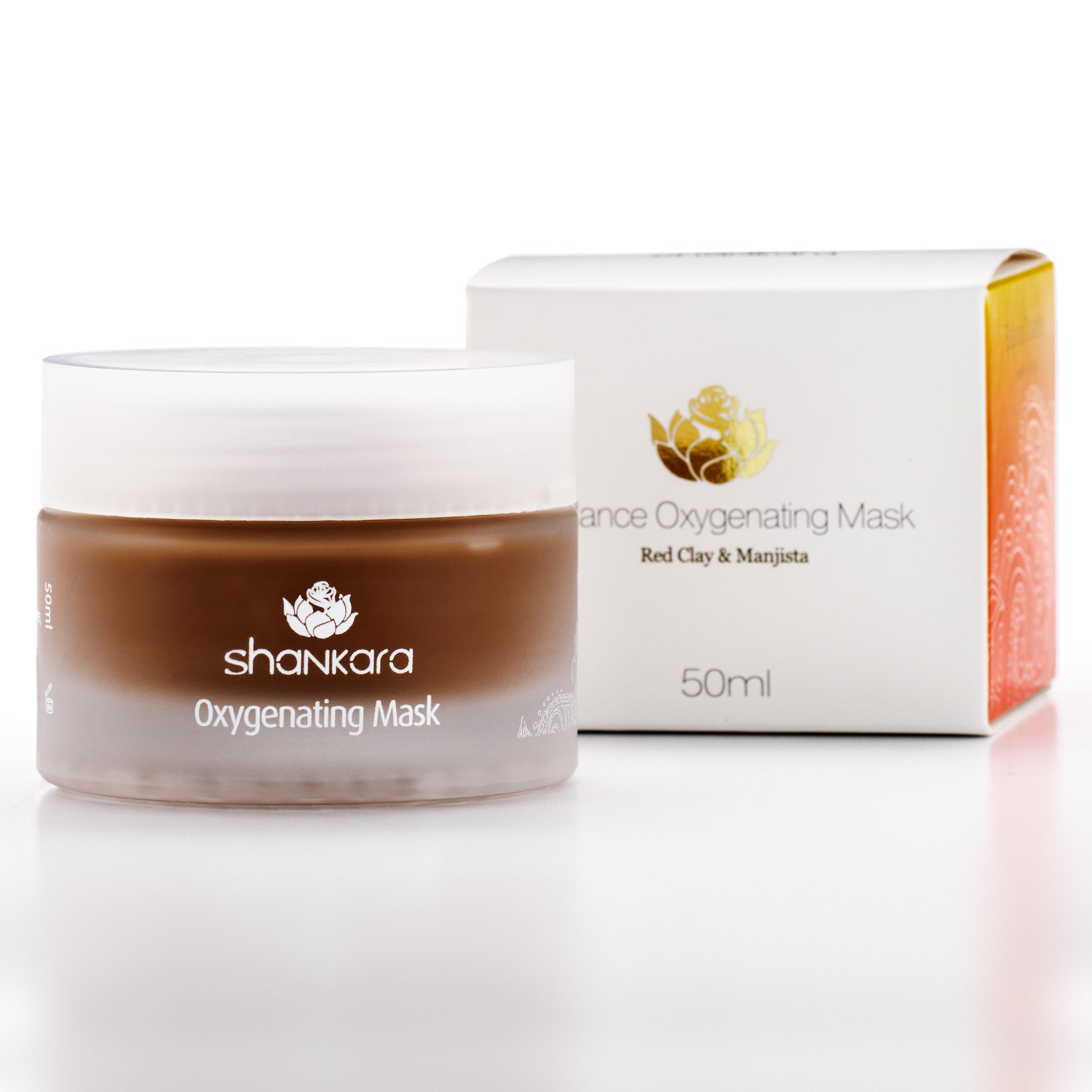 Shankara balance oxygenating mask for kapha skin.