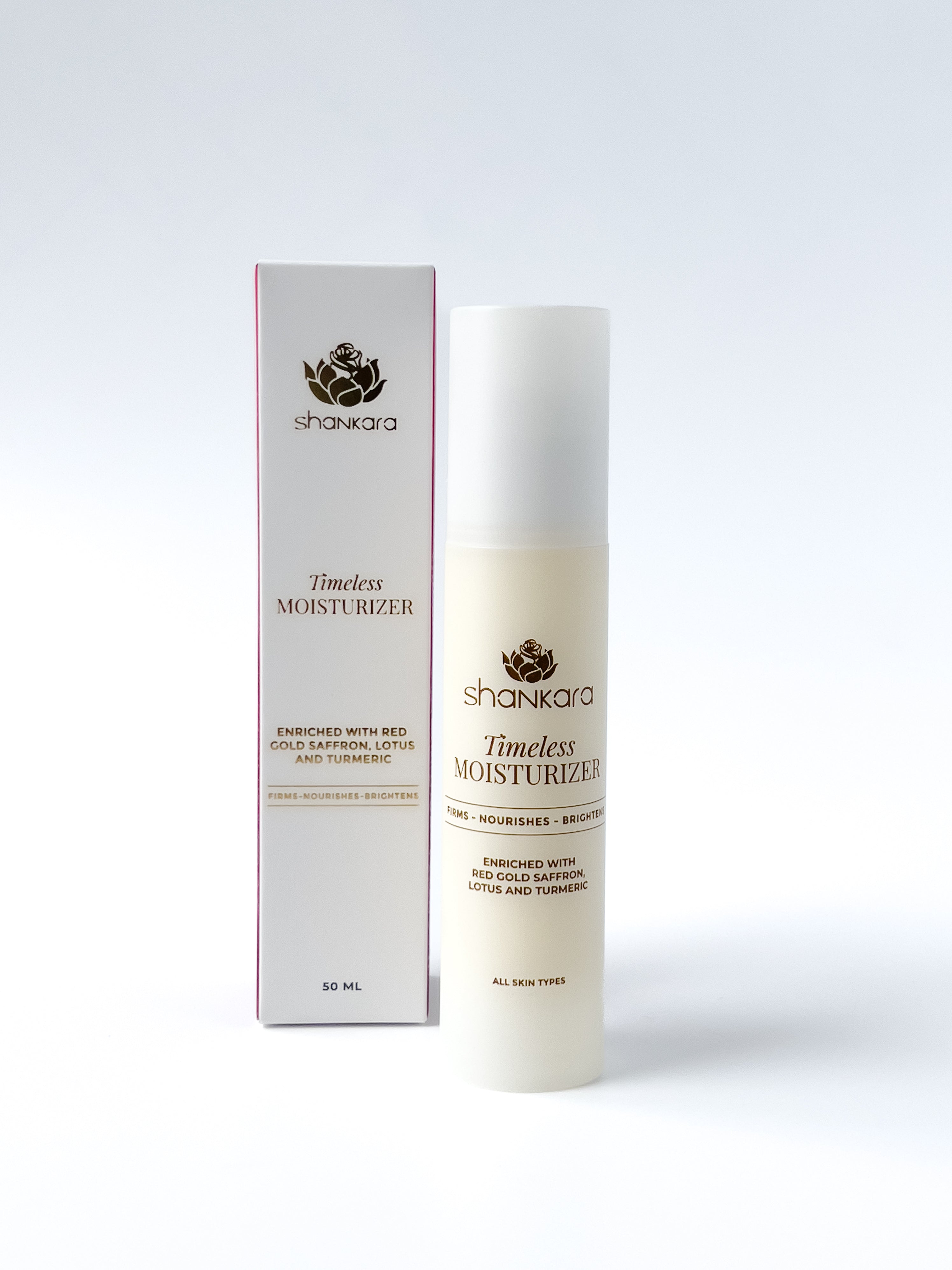 Shankara Timeless moisturizer.