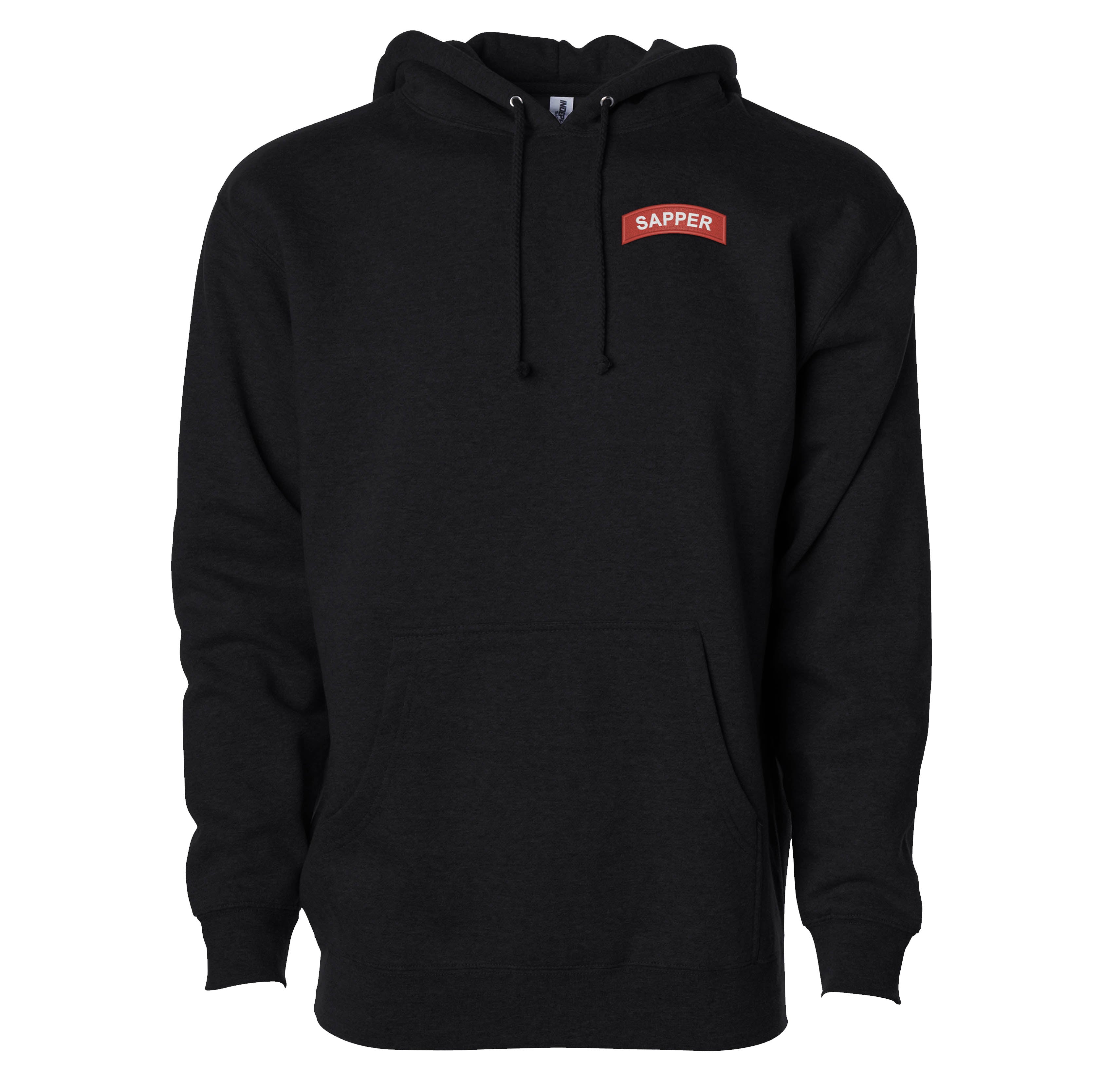 Sapper Tab Embroidered Hoodie – Army Sapper Apparel