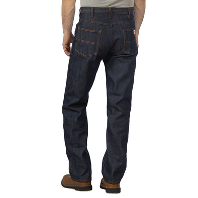 IRREGULAR #1010 American Made Carpenter Jean Dungaree Heavyweight Dark  Stone Washed – Round House American Made Jeans Made in USA Overalls,  Workwear