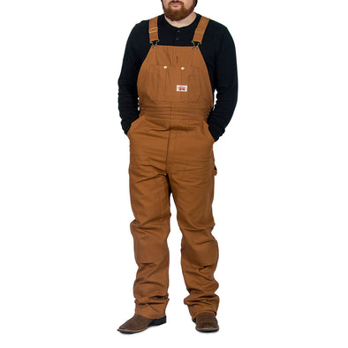 Gravel Gear Men's 12-Oz. Stonewashed Denim Bib Overalls - Size 32 x 32