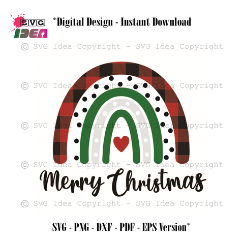 Christmas Rainbow Shirt Design Diy Crafts Svg Files For Cricut, Silhouette Sublimation Files