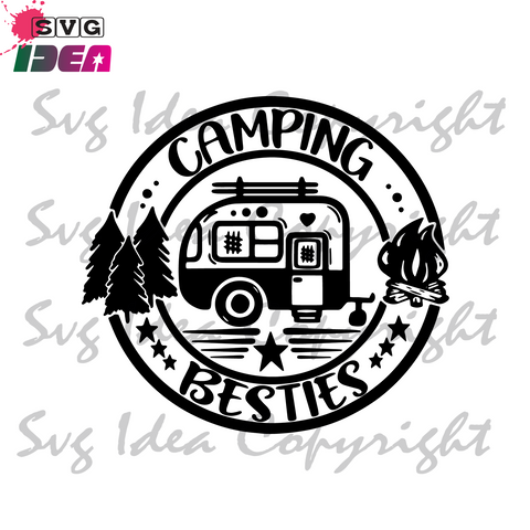 Free Free 344 Camping Besties Svg SVG PNG EPS DXF File
