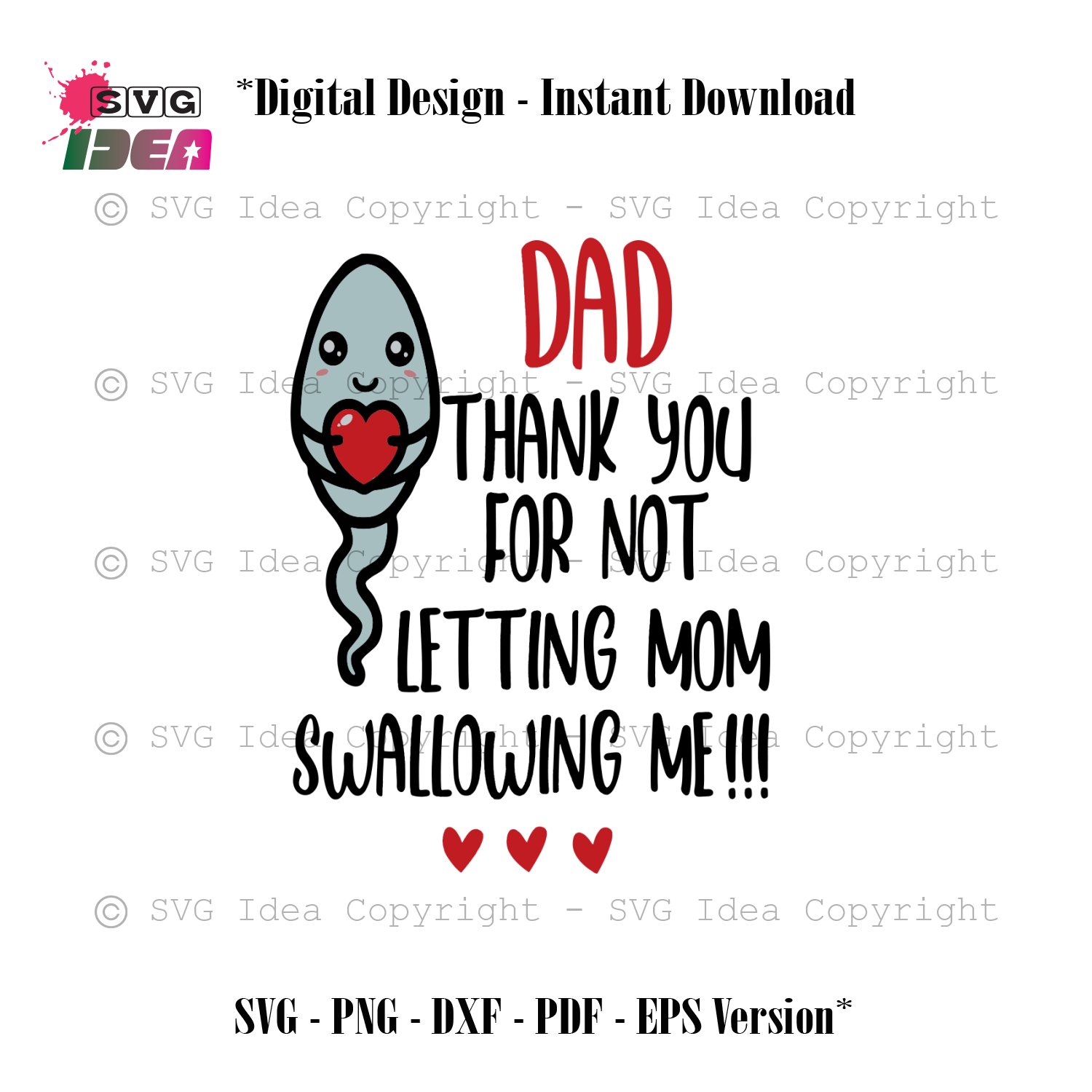 Download Dad Thank You For Not Letting Mom Swallowing Me Svg Fathers Day Svg Svg Ideas