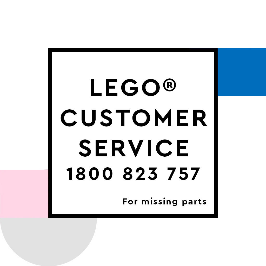 LEGO Customer Service 1800 823 757