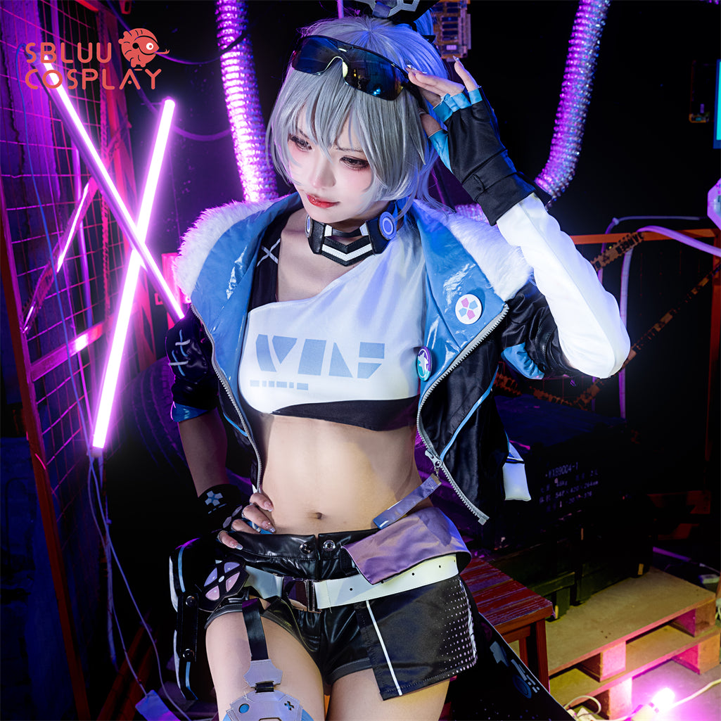 SBluuCosplay Game Honkai Star Rail Cosplay Silver Wolf Cosplay Costume