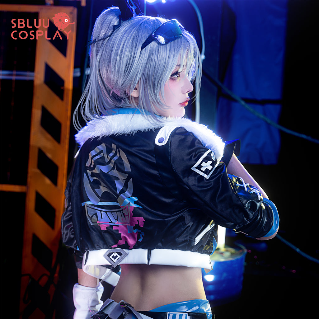 SBluuCosplay Game Honkai Star Rail Cosplay Silver Wolf Cosplay Costume