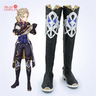 SBluuCosplay Game LOL Lulu Cosplay Shoes Custom Made Boots