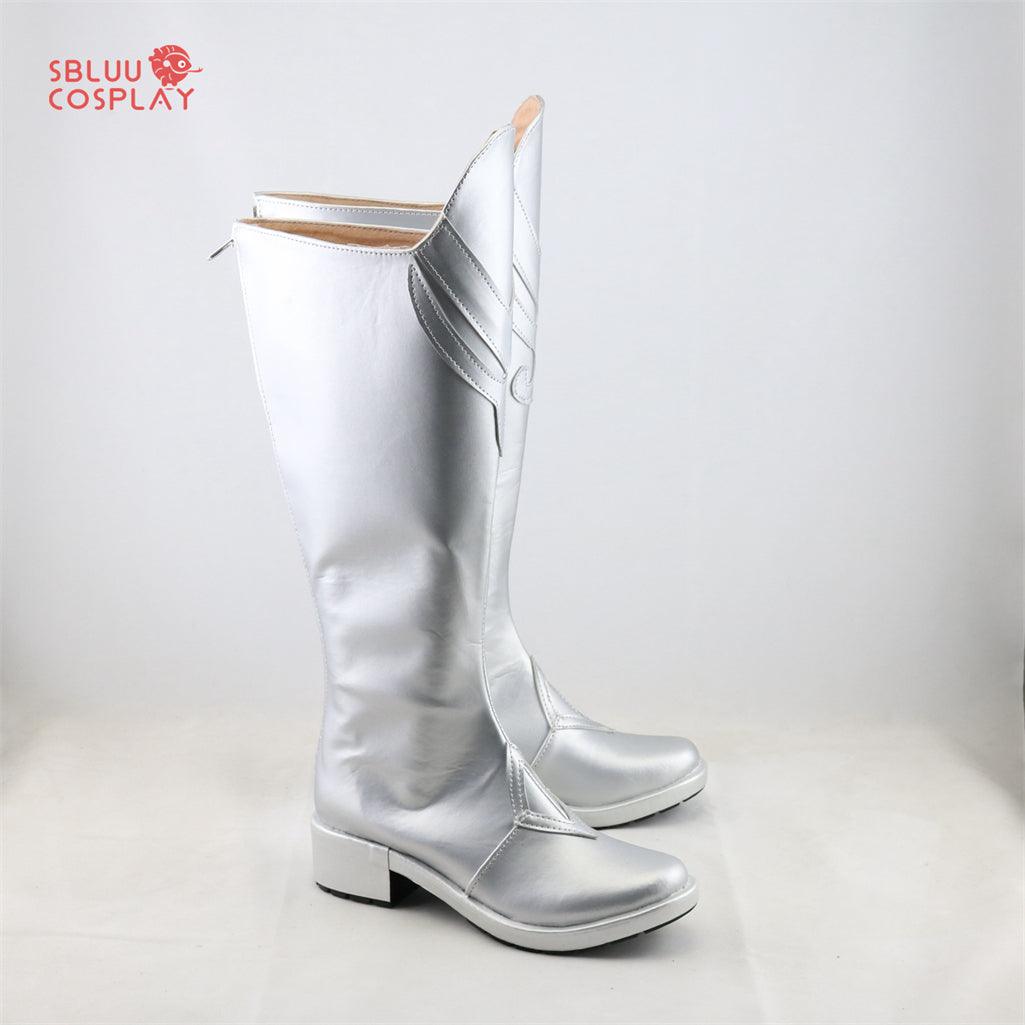 SBluuCosplay Game LOL Lulu Cosplay Shoes Custom Made Boots