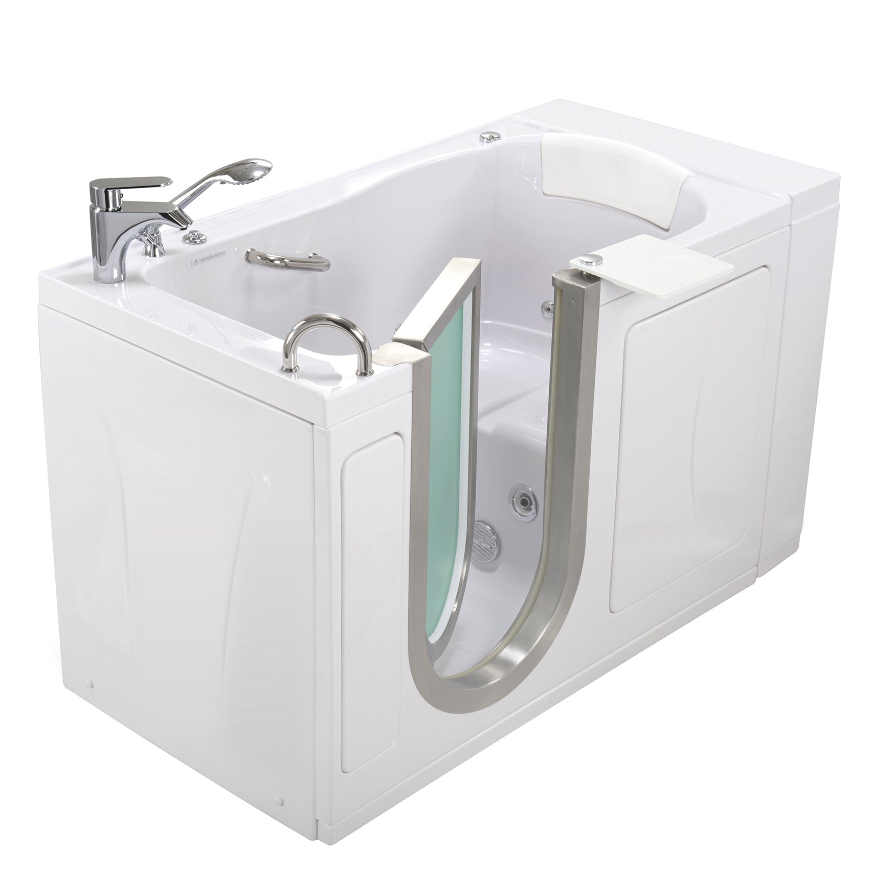 Bathtub Seat Pillow and Riser with Bidet Cutout — Ambient Home