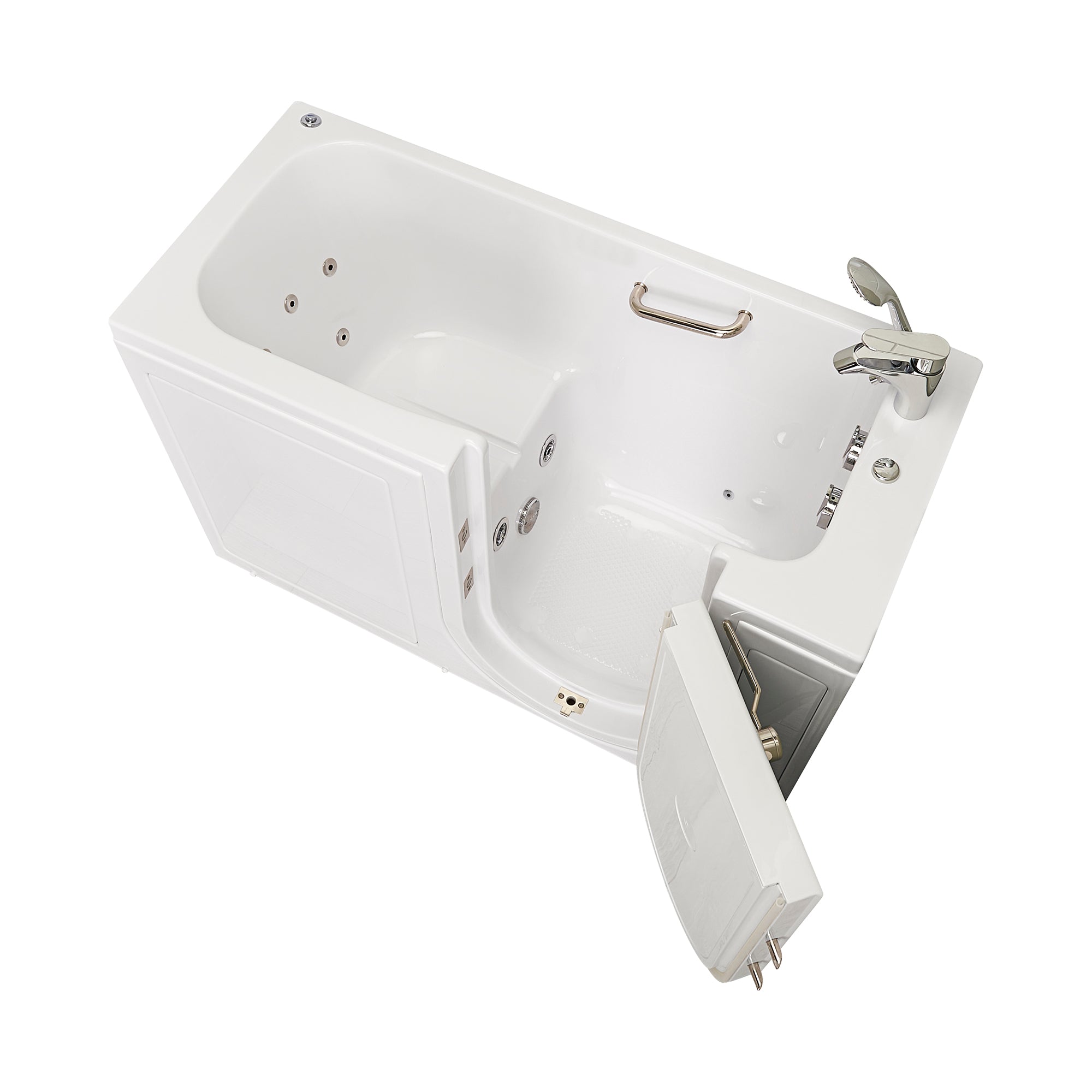 Buy Two Person Accessible Best Acrylic Portable Bathroom Tubs Freestanding  Square Soaking Spa Hydromassage Bathtub With Air Jets from Jiaxing Aokeliya  Sanitary Ware Technology Co., Ltd., China