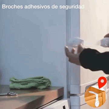 Baby Block x 4 - Broche De Seguridad Cajones/Puertas/Gabinetes