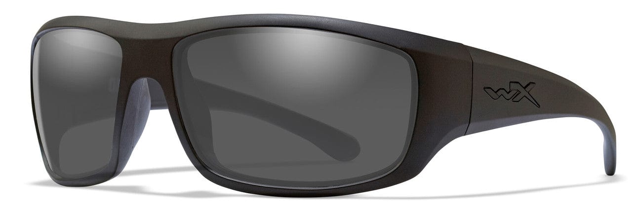 Wiley X Tide Black Ops Sunglasses Black with Smoke Grey Lens