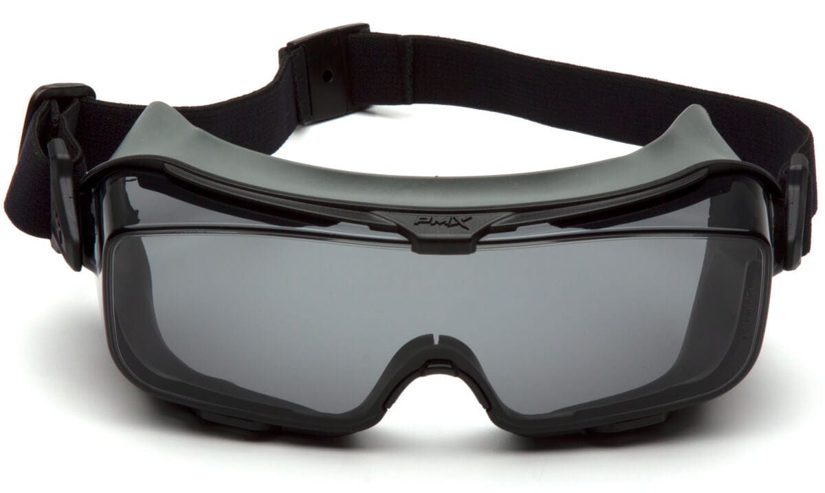 Pyramex Cappture Safety Glasses with Clear Anti-Fog Lens