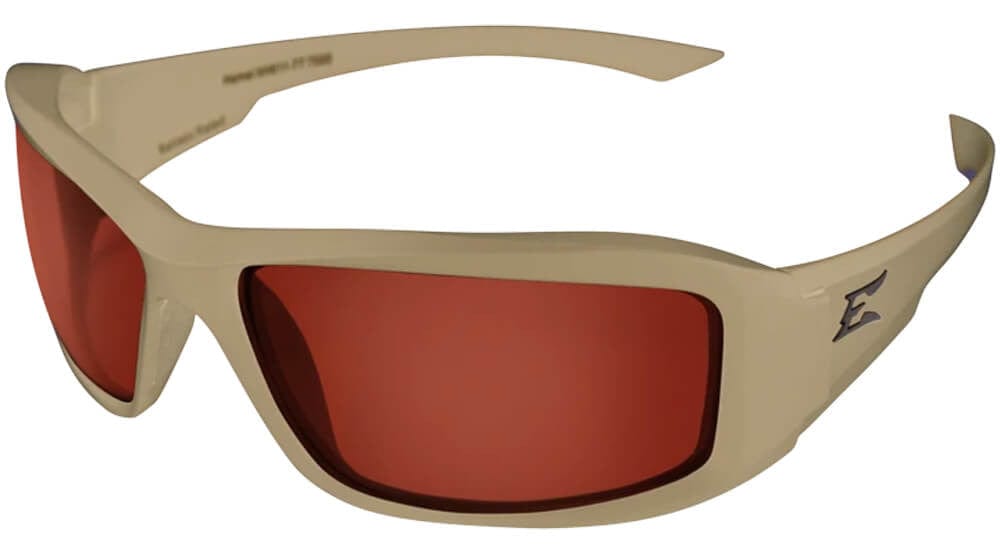 Edge Tactical Hamel Safety Glasses with Polarized Smoke Lens