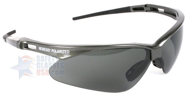 KleenGuard Nemesis Safety Glasses with Blue Mirror Lens