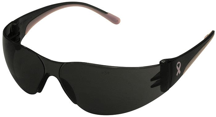 Crossfire Sniper Shiny Black Half-Frame Polarized Safety Glasses 9614 - Box  of 12