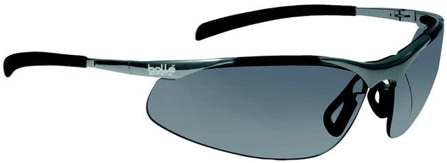 Bollé Safety 253-CT-40045 - Gafas de seguridad de contorno con montura de  nailon sin montura y lente antiniebla de humo