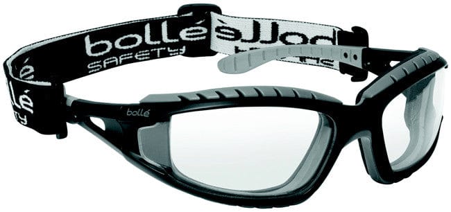 Bolle Cobra Safety Glasses Black Temples HD Hydrophobic Lens