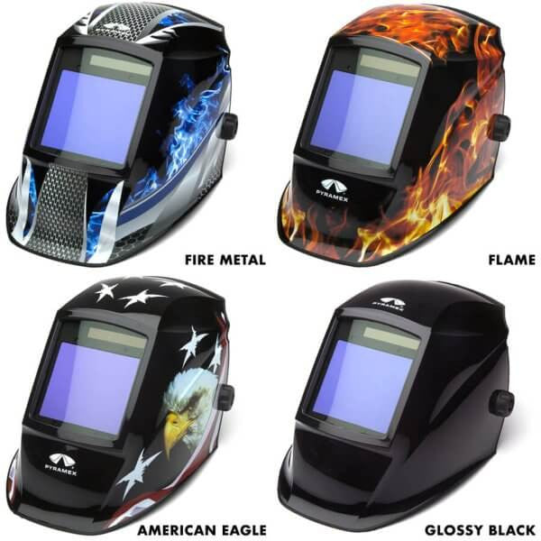 Pyramex Leadhead Auto-Darkening Welding Helmets