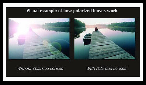 Polarized Lenses Blocking Glare